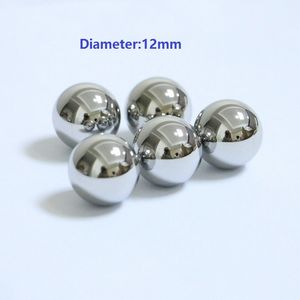 1 kg/lotto (circa 140 pz) Dia 12mm sfera in acciaio inox SUS304 precisione Diametro 12mm cuscinetto a sfere in acciaio