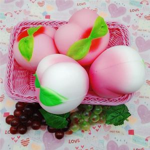 10 CM Jumbo kawaii Squishy Lento Aumento Ciondolo Pesca Cinghie per telefono Ciondoli Queeze Giocattoli per bambini Simpatici squishy Pane c446