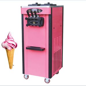 2020最新価格アイスクリームマシンカラーは、ソフトアイスクリームメーカーの3つの味をカスタマイズできます