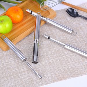 Decorticatore di frutta in acciaio inossidabile giuggiola biancospino gadget da cucina decorticatore di estrazione del nucleo utensili per verdure all'ingrosso