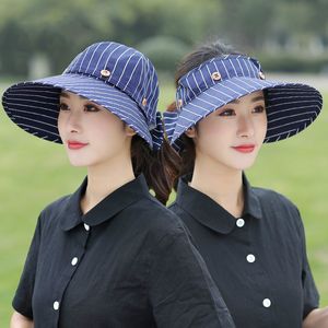 Mulheres chapéu de sol chapéu de aba larga big caps moda cap praia verão sol chapéu