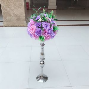 Nova e quente decoração mental arranjo de flores significa mesa de casamento favores decor0630