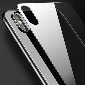 Wholesale screen back resale online - Back D mm Film Cover Rear Toughened Screen Protector For iPhone X XR XS Pro max