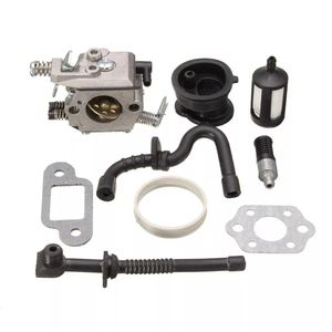 Carburetor Fuel Line Filter Gasket Kit For STIHL 017 018 MS170 MS180 Chain Saw