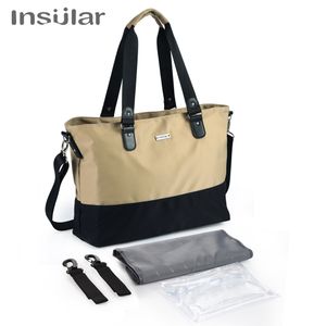 Insular Mummy Diaper Bag Large Nursing Bag Travel Designer Stroller Bag Waterproof Baby Bags Nappy Maternity Bolsa
