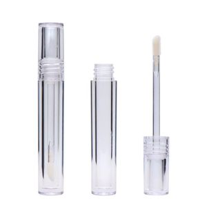 Lip Gloss tubos vazios 7,8 mL Lipgloss tubos redondos transparente Lip Gloss tubos com Wand Esvaziar Limpar LX2660