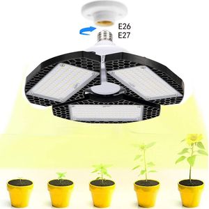 Full Spectrum LED Grow Light E27 E26 50W Tillväxt High Bay Garage Lampa för Växthus Inomhus Hydroponic Växthus