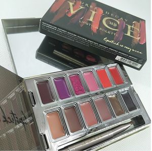 Lipstick 12 Colors Lip Gloss Palette Cream Makeup Long Lasting Cosmetics Limited Edition In Stock