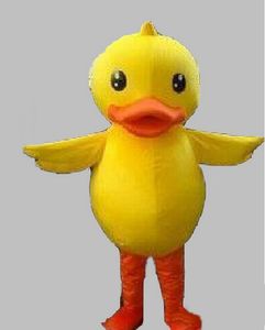 2020 Fábrica quente novo do pato amarelo mascote adulto traje de pato mascote