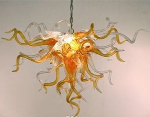 Lampy wisiorek Doskonała jakość Antyczne styl Żyrandole Mały rozmiar LED źródło światła Murano Szkło Nowoczesny kryształowy żyrandol
