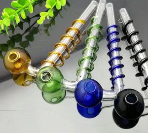 new Color pan glass smoke pot Glass bongs Oil Burner Glass Water Pipes Oil Rigs Smoking Free shopping