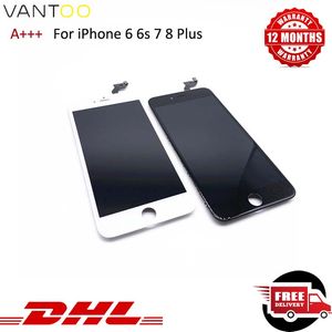 OEM High Brightness LCD 디스플레이 터치 패널을위한 터치 패널 6 6P 6S 7G 8G 터치 디지타이저 카메라 링 및 프레임으로 스크린 수리 교체