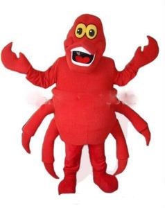 2019 hot new Sebastian The Little Mermaid Mascot Costume Adult Size Factory Direct Wholesale Sebastian Mascotte Costumes Fancy Dress