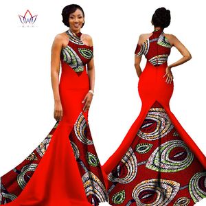 Syrenka Afryki Dresses New Arrival Bez Rękawów Długość podłogi Kobiety Formalna okazja Sukienka Afryka Suknie Wieczorowe Dla Kobiet Wy1314