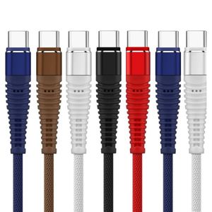 2A быстрый плетеный сплав USB-кабели 1 м 2 м 3 м типа C микро кабель для Samsung Galaxy S6 S8 S10 S11 Примечание 8 10 Huawei LG