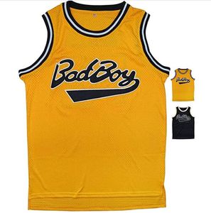 College basketbal draagt ​​Badboy #72 Smalls Basketball Jersey Movie Jersey 90s Hip Hop Clothing Party S-XXXL Geel Zwart Gratis verzending
