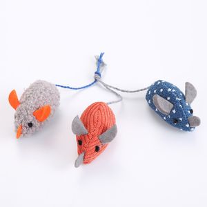 Cat Toys Plush Fałszywe Mysie Zabawki dla kotów Kitten Animal Zabawny gra dla zwierzaka produkty kotów dostarcza YQ01539