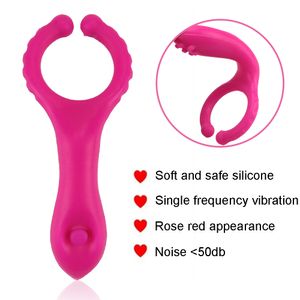 Sex Vibrators For Men оптовых-Новый силиконовый G SPOTE стимулирует вибраторы фаллоимитатора ниппель клип мастурбировать вибратор взрослых секс игрушки для женщин мужчины пару
