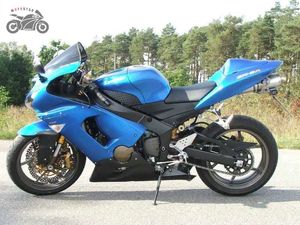 Tworzyć własne wróżki Zestaw do Kawasaki 2005 2006 ZX6R Ninja ZX636 ZX 6R 05 06 ZX-6R Blue Motorcycle Road Sport Workkit Bodykit