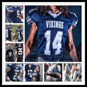 NCAA Men Berry College Football Jersey Qualsiasi nome Numero Gavin Grey Corbee Wilson Jake Arceneaux Isaiah Dawson Mason Kinsey Custom 4XL