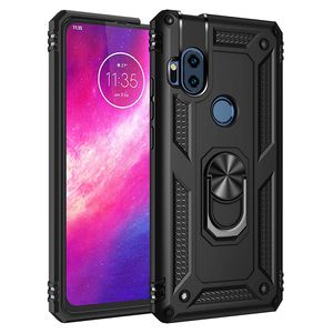 Custodie per telefoni per custodia Alcatel 3V 2019 Custodia per cavalletto con anello magnetico Defender antiurto