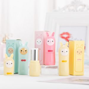 DIY OMTYM Cartoon Character Läppstiftflaska Lip Balm Kosmetiska behållare med lock Färgrik provbehållare