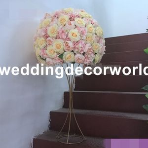 Novo estilo de luxo de alta qualidade grande Metal Wedding Flower Stands para venda decor0620