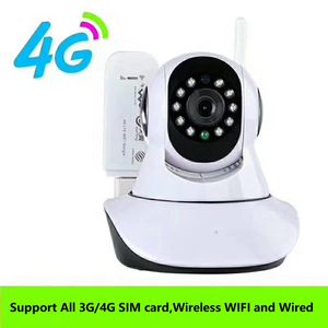 Free shipping 1080P 2Mp 4G SIM card wireless P2P IR day and night Pan/Tilt Camera built-in microphone and speaker support Max.128G SD card