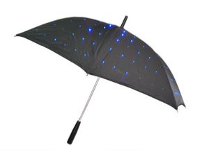 Luminous Umbrellas LED Light UV Umbrella with Flashlight Function for Photography Stage Performance Decor