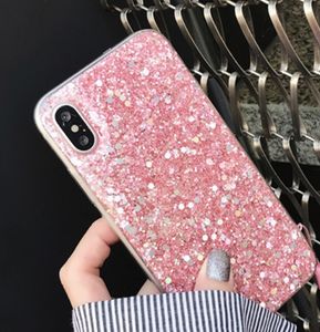 Diamond TPU Case para iPhone 14Promax 14Plus 14Pro 13Promax 12Promax e All Samsung Bling Glitter Star Phone Cappin