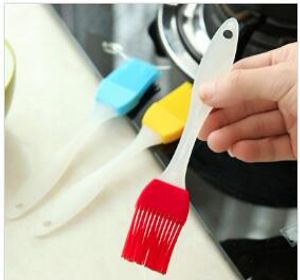 BBQ Silicone Hair Brush Kitchen Baking Tools Silicone BBQ Oil Brush Cook Pastry Grill Food Bread Bakeware Cake Cream Butter Brush WY094
