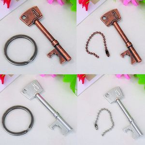 卸売2 Keychainビール栓抜きの穴あけ金具鍵リング家の装飾キッチンツール結婚式の好意党の贈り物