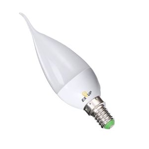 EXUP CA 220v - bulbo da vela do diodo emissor de luz E14 de 240v F37 7W