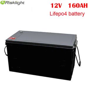 Uppladdningsbar djupcykel LIFEPO4 12V 160AH litiumjonbatteri för campingbil