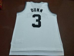 Custom Men Youth women #3 Kris Dunn Providence White College Jersey Revolution 30 Jersey Size S-4XL or custom any name or number jersey