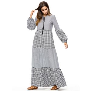 Le donne musulmane vestono le grandi dimensioni Femme Dubai caftano Robe Plus Size Vestidos Arabes Kaftan Maxi Abaya Islamic jalabiya Dress