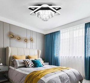 Nowoczesny żyrandol LED Wisiorek Light Overhead Design salon Lampki sufitowe Lampy do sypialni domowej Hotel Dekoracyjne żyrandole kryształowe