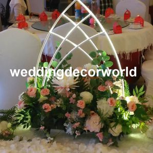 mandap de casamento com luz de lED usado para decorações de palco e fundo de casamento decor0979