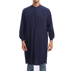 Erkek giyim robe uzun kollu suudi Arap thobe jubba thobe adam kaftan orta doğu islam jubba müslüman gömlek erkek