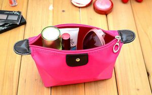 DHL Gratis Högkvalitativ Lady Makeup Pouch Kosmetisk Make Up Bag Koppling Hängande toalettartiklar Rese Kit Smycken Arrangör Casual Purse