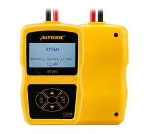 2020 BT360 12 V CAR BATERY TESTER DIGITAL AUTOMOTIVO Digital Battery Tester Analisador Veículo Veículo Charging Scanner Ferramenta