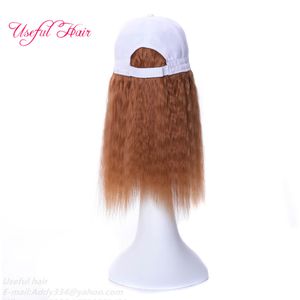 Hat cap winter animal Women Girl Wig Knitted wool hat wool caps for girls knitted wool hat Synthetic Hair Warm Long Straight Wigs