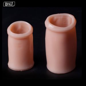 2 pz/set Uomini Prepuzio Correttore Fimosi Pene Anelli Cockring Eiaculazione di Ritardo Giocattoli Del Sesso Per Gli Uomini SH190727