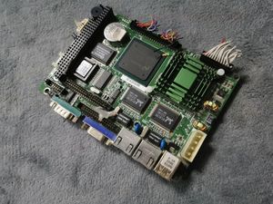 Wafer-5823R-300 Industrial Motherboard Tested Working