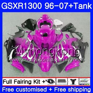 Body For SUZUKI GSX R1300 GSXR1300 96 02 03 04 05 06 07 Rose Pink 333HM.62 GSXR 1300 Hayabusa 1996 2002 2003 2004 2005 2006 2007 Fairing