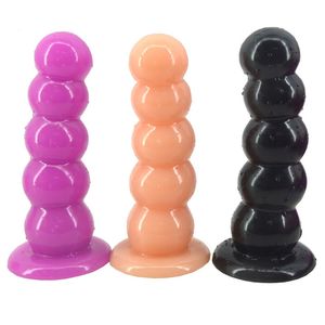 Großer Dildo, starke Saugperlen, Analdildo, langer Buttplug, Kugel, Analplug, Sexspielzeug für Frauen, Männer, Erwachsenenprodukt, Sexshop