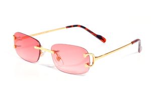 Buffalo Horn Rimless Plain Eyeglasses Gold Cheetahs Sunglasses Fancy Fashion Classic Optical Oculus Squar Rectangular Retro Eyeware
