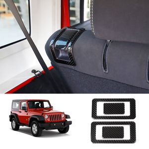 ABS Rear Seat Switch Decorative Sticker For Jeep Wrangler JK 2011-2017 Factory Outlet Auto Interior Accessories