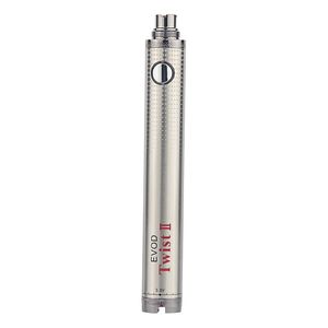 Vision Spinner II 1600mAh EGO EVOD Twist 2 E-cig 3.3~4.8V Batteria a penna Vape a voltaggio variabile per sigaretta elettronica a 510 fili