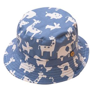 Baby Boy Girl Hat Cap dla dzieci Dzieci Maluchy Bawełniane Wiadro Wędkarskie Floppy Sun Hat Boys Girls 6M-12 lat